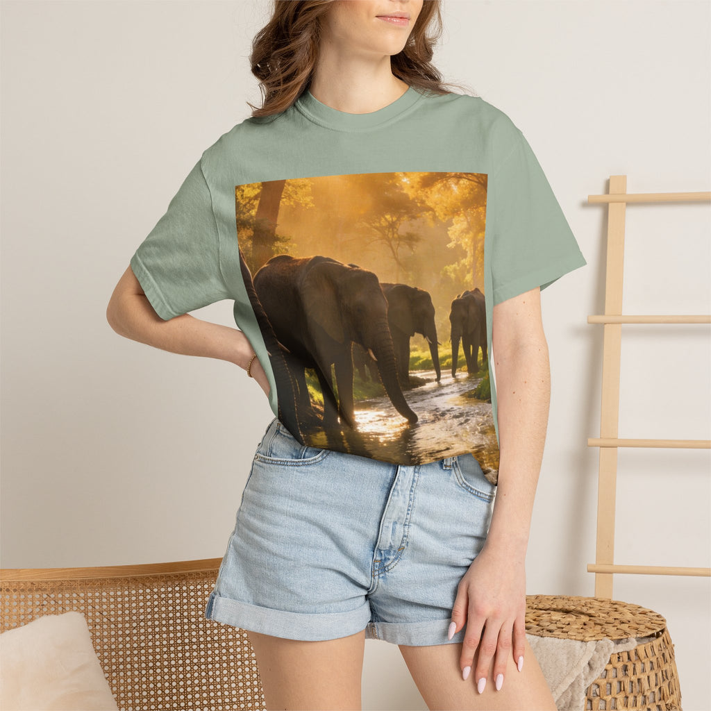 Afrocentric Graphic T-Shirt — Minimal Text Tee Celebrating African Heritage