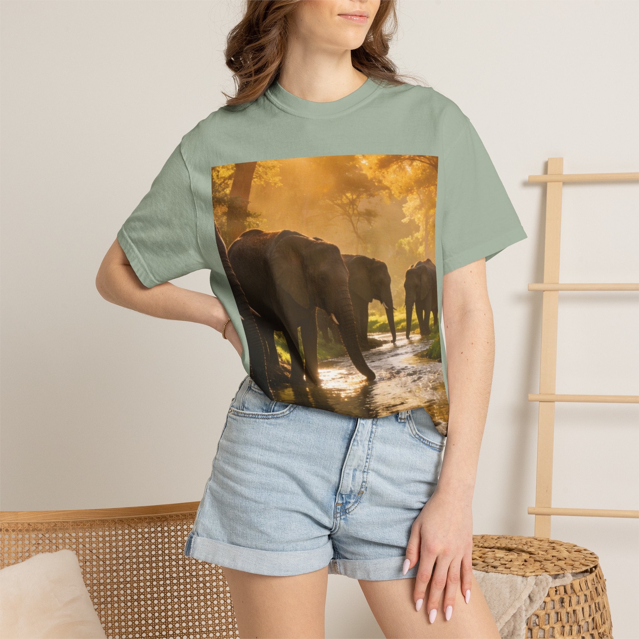 Afrocentric Graphic T-Shirt — Minimal Text Tee Celebrating African Heritage