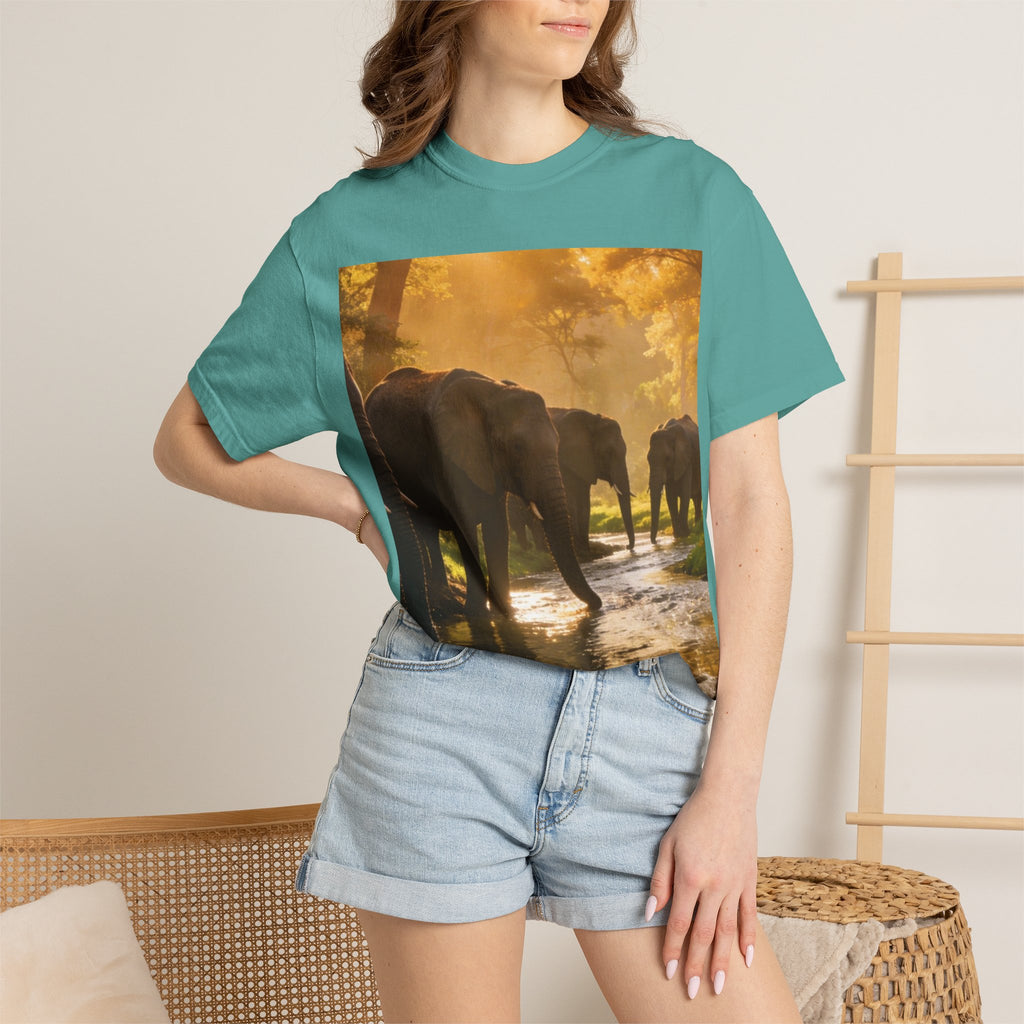 Afrocentric Graphic T-Shirt — Minimal Text Tee Celebrating African Heritage
