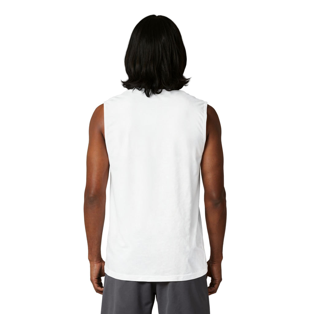 Jesus Radiant Crew Muscle Tank — Christian Faith Graphic Tank Top