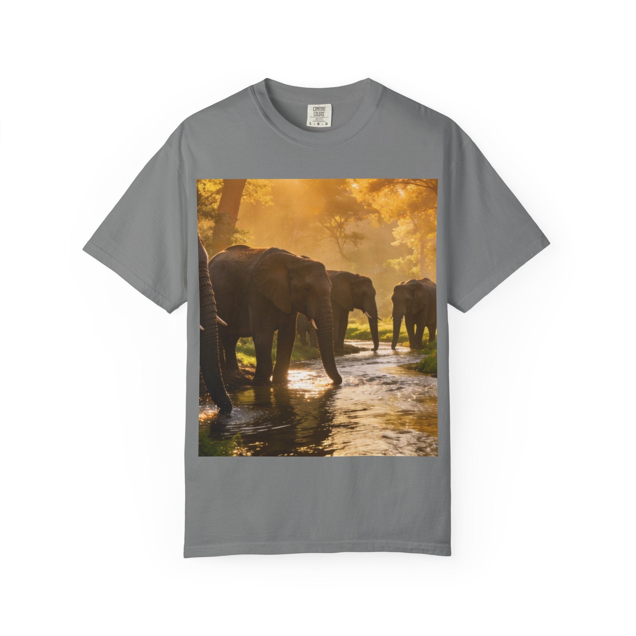 Afrocentric Graphic T-Shirt — Minimal Text Tee Celebrating African Heritage
