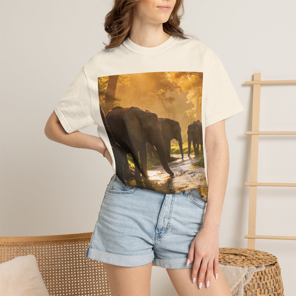Afrocentric Graphic T-Shirt — Minimal Text Tee Celebrating African Heritage