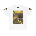 Afrocentric Unisex Heavy Cotton T-Shirt – African Print Graphic Tee