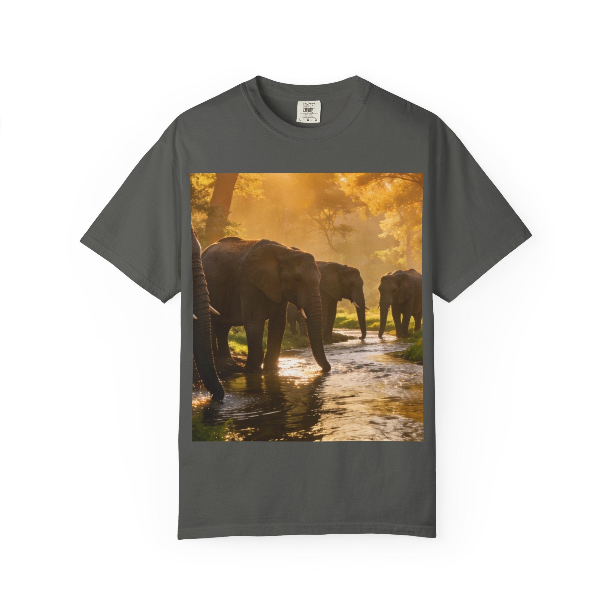 Afrocentric Graphic T-Shirt — Minimal Text Tee Celebrating African Heritage