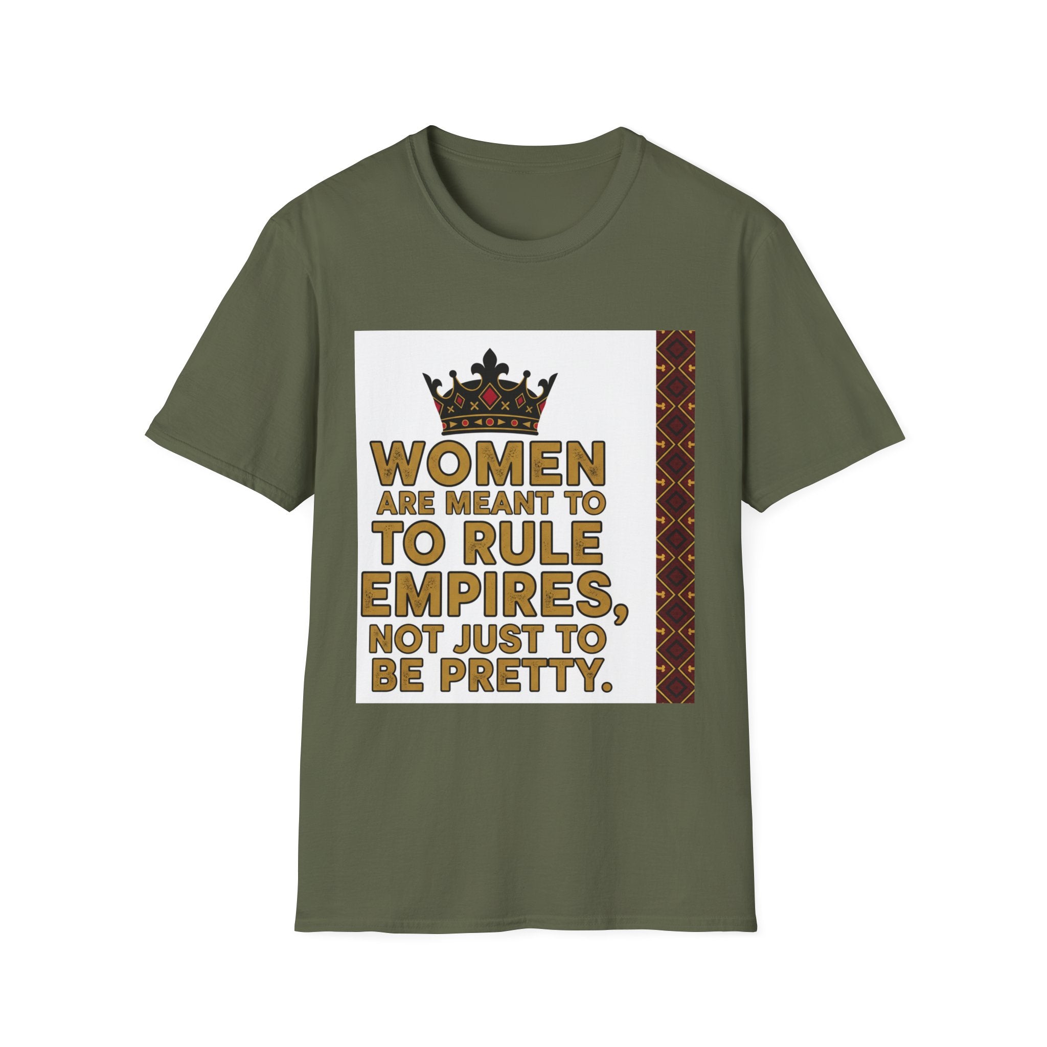 Afrocentric Unisex Softstyle T-Shirt – African Heritage Graphic Tee