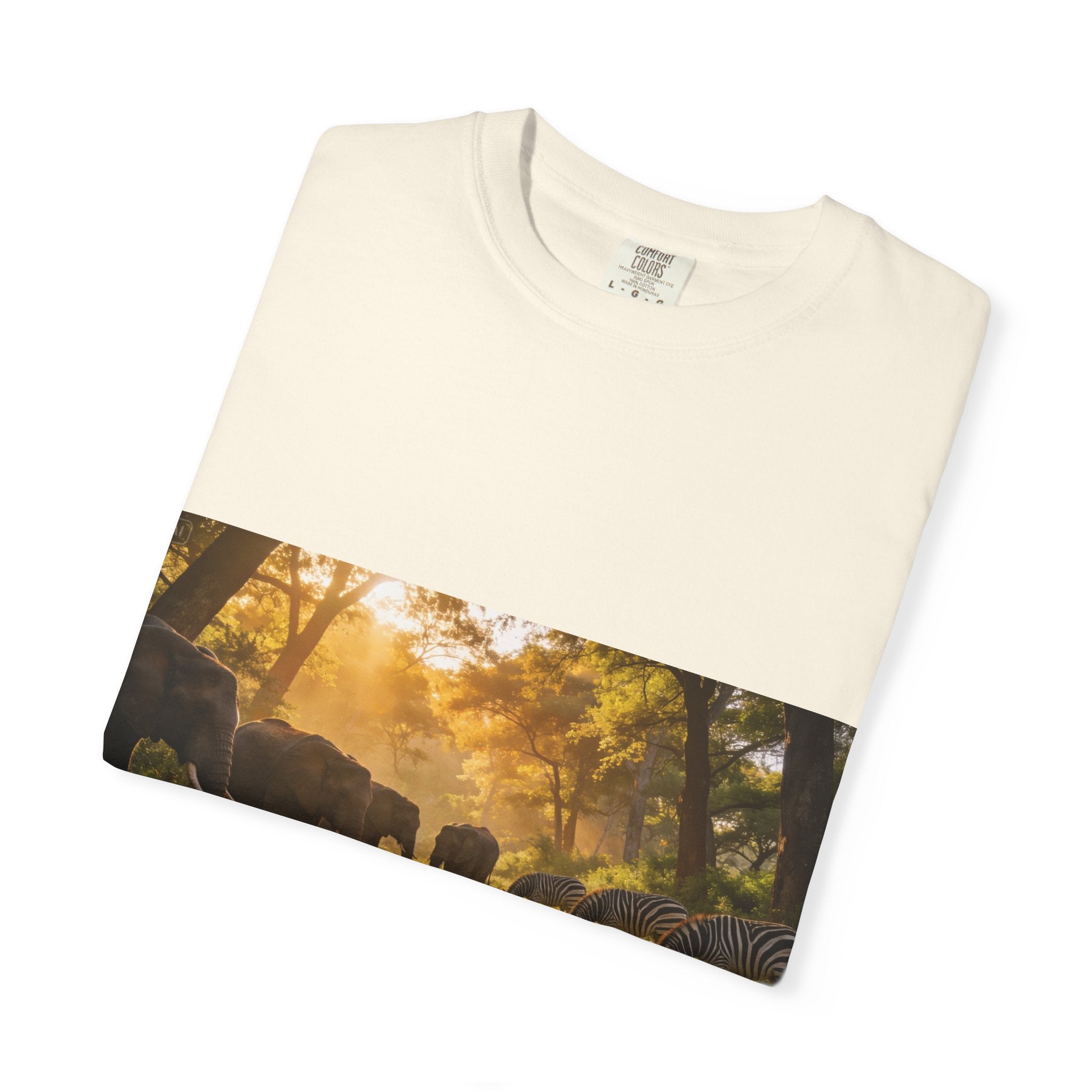 Afrocentric Unisex Garment-Dyed T-Shirt – African Heritage Design