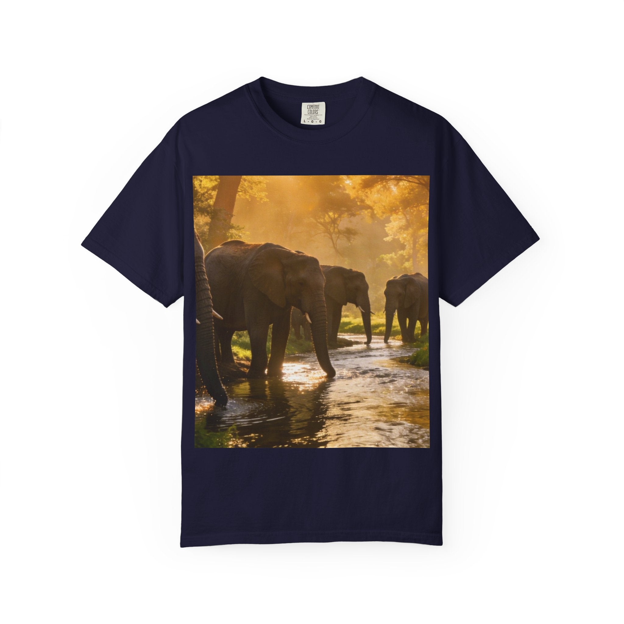 Afrocentric Graphic T-Shirt — Minimal Text Tee Celebrating African Heritage