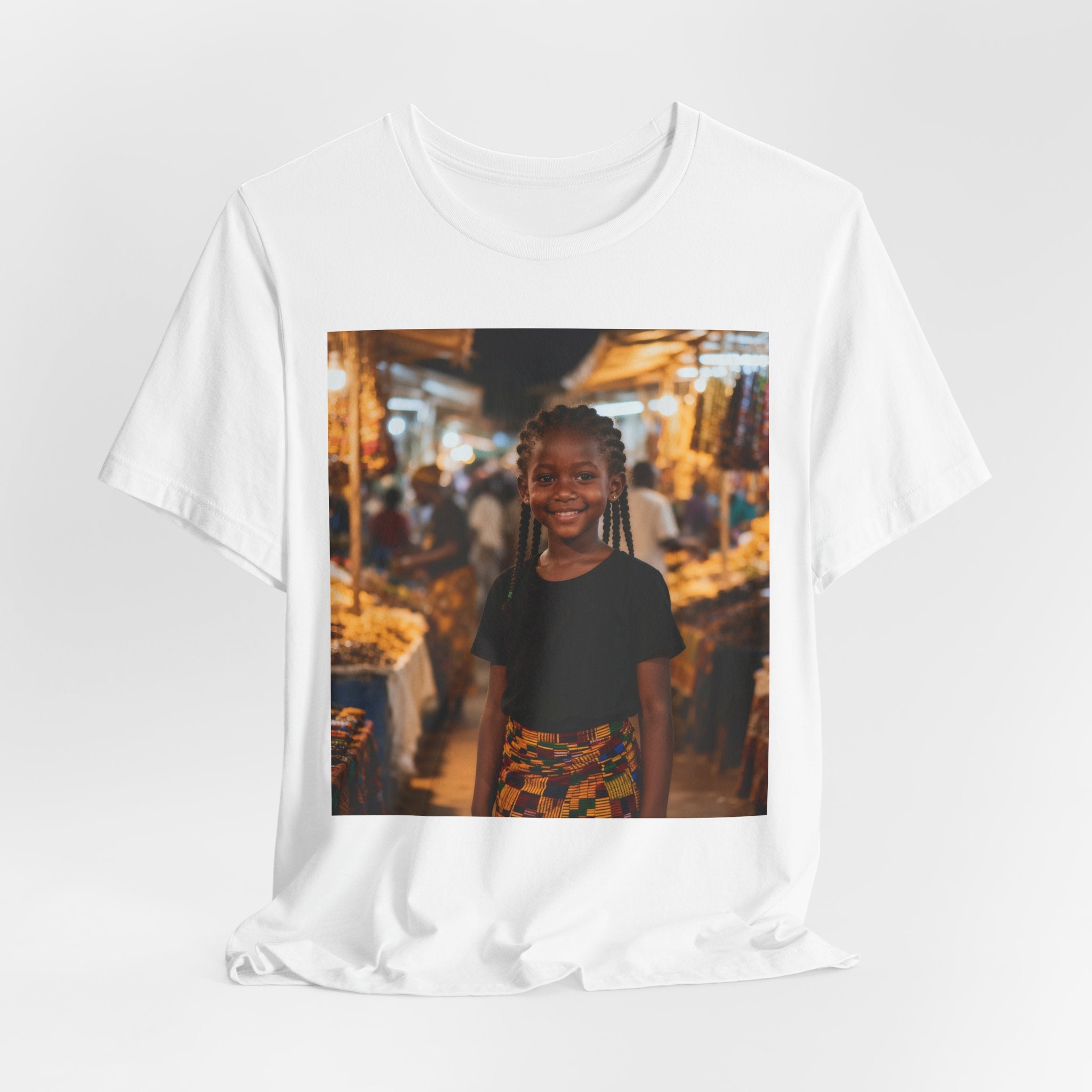 Afrocentric Unisex Jersey Short Sleeve T-Shirt – African Print