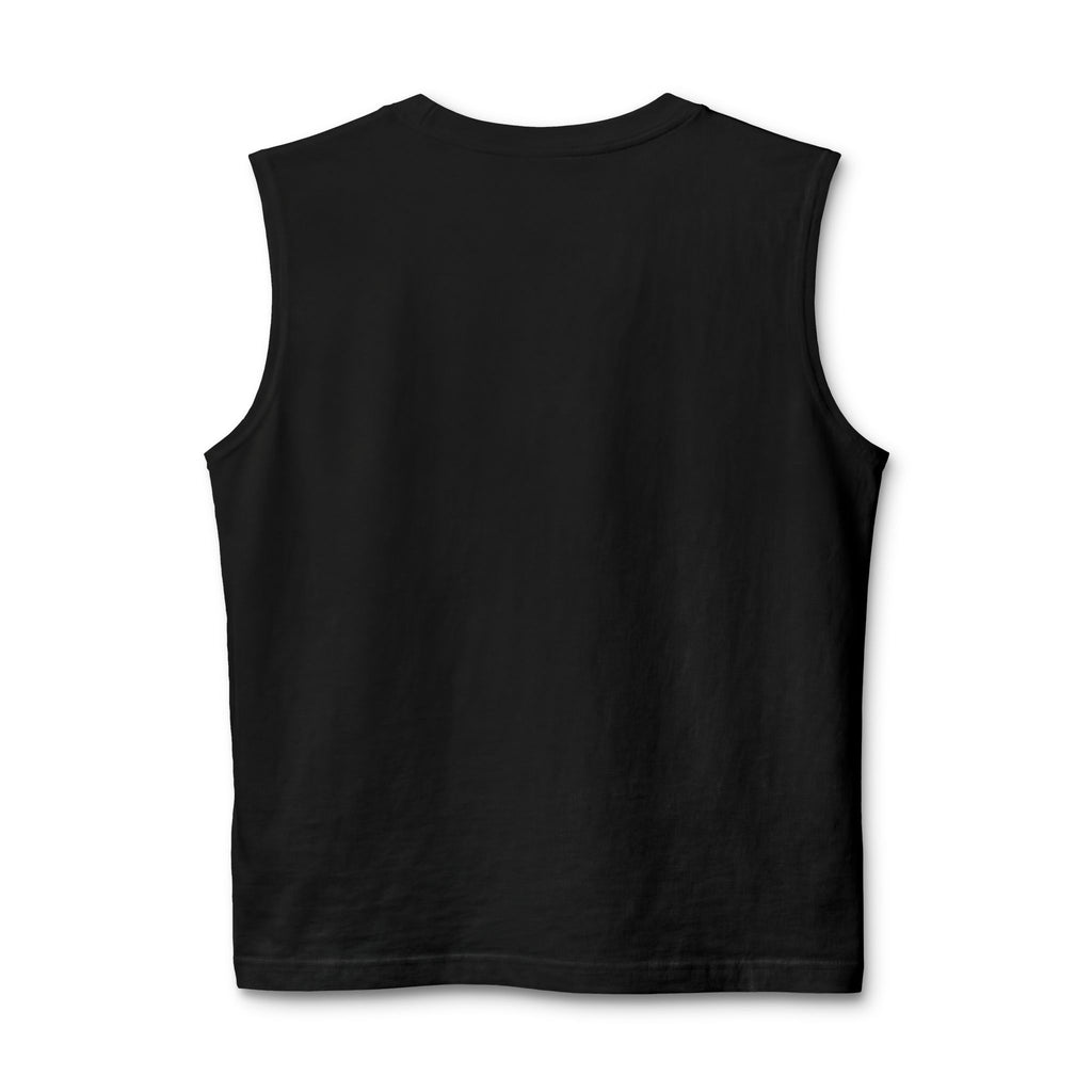 Jesus Radiant Crew Muscle Tank — Christian Faith Graphic Tank Top