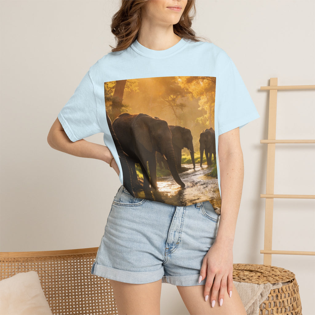 Afrocentric Graphic T-Shirt — Minimal Text Tee Celebrating African Heritage