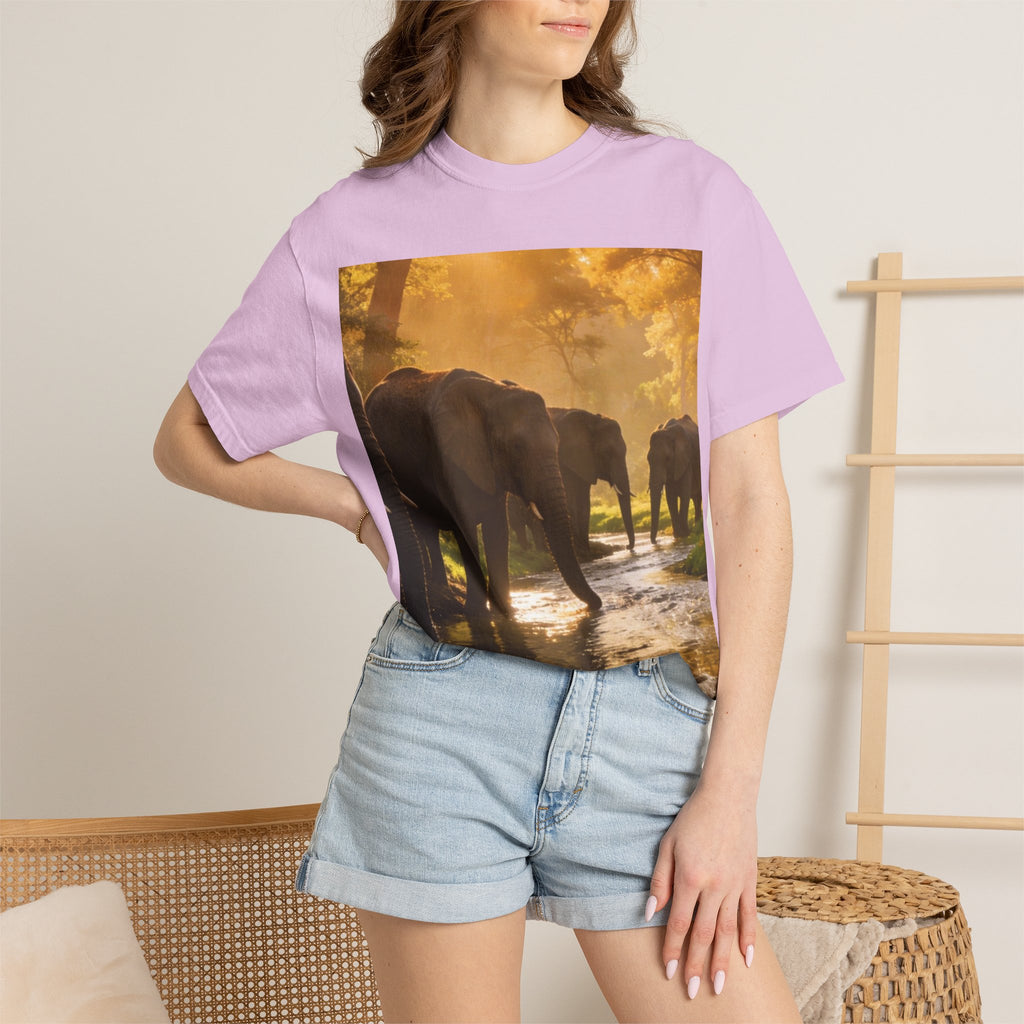 Afrocentric Graphic T-Shirt — Minimal Text Tee Celebrating African Heritage