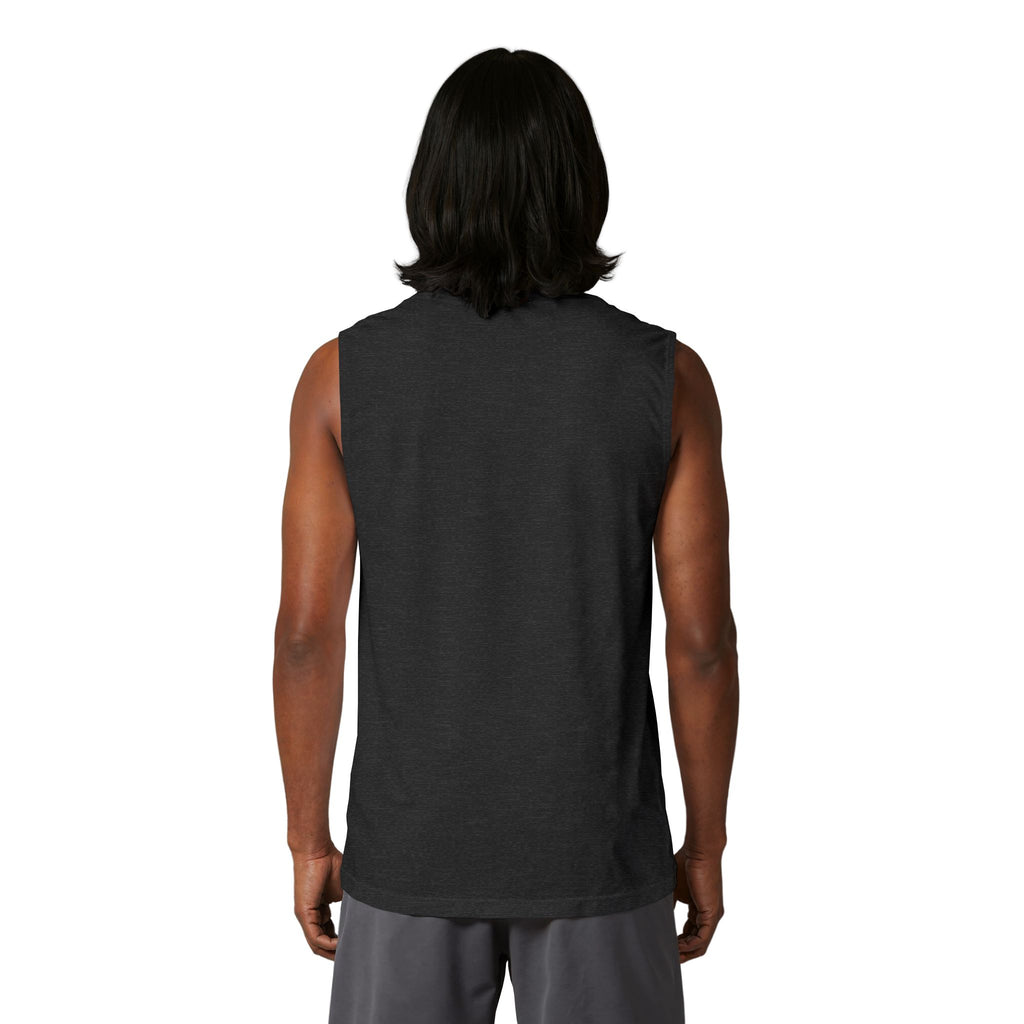 Jesus Radiant Crew Muscle Tank — Christian Faith Graphic Tank Top