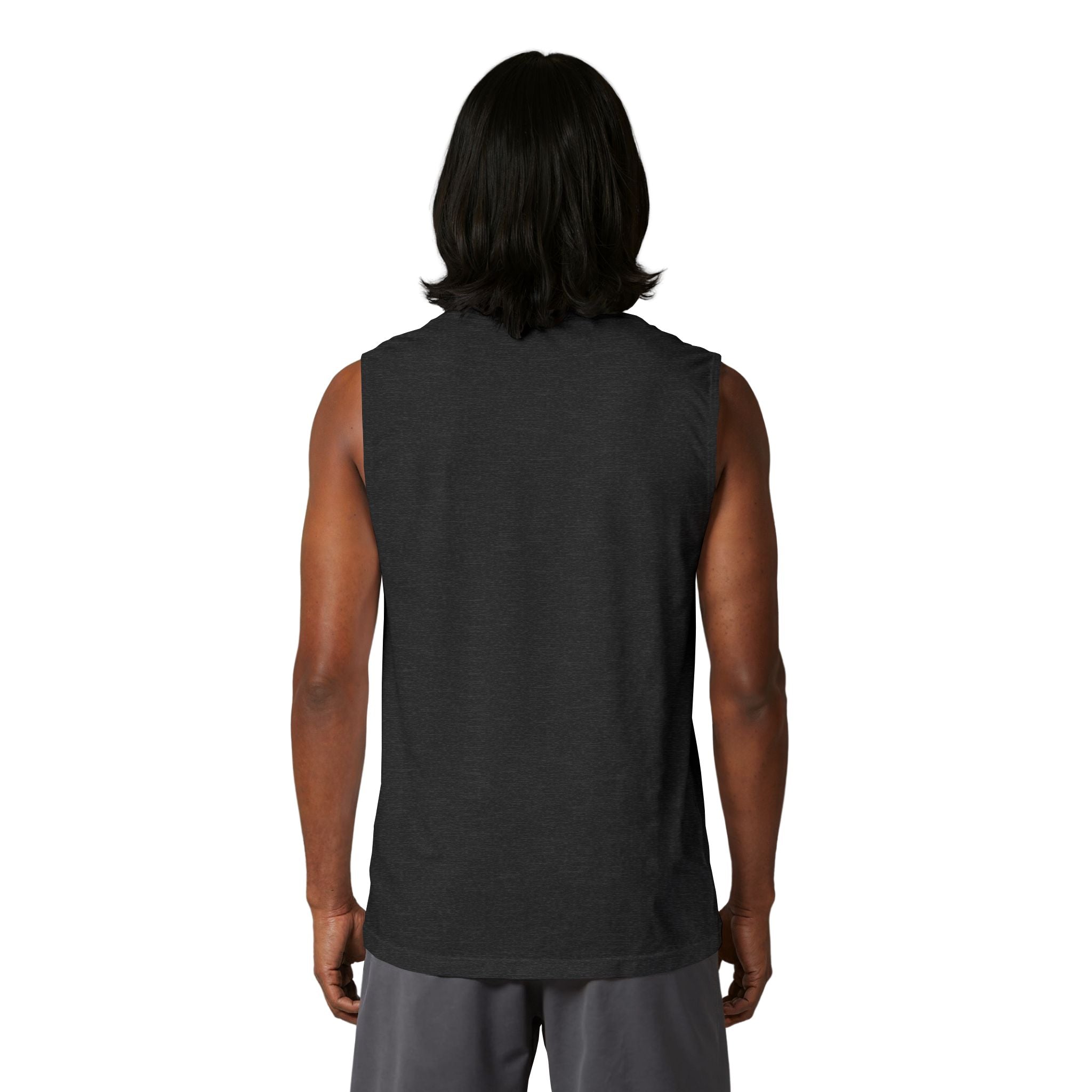 Jesus Radiant Crew Muscle Tank — Christian Faith Graphic Tank Top