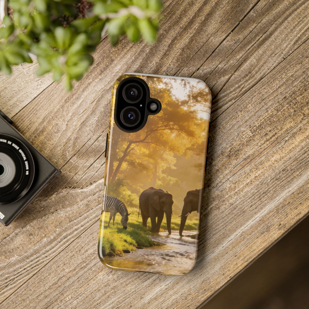 Afrocentric Tough Phone Case – Custom African Print Design