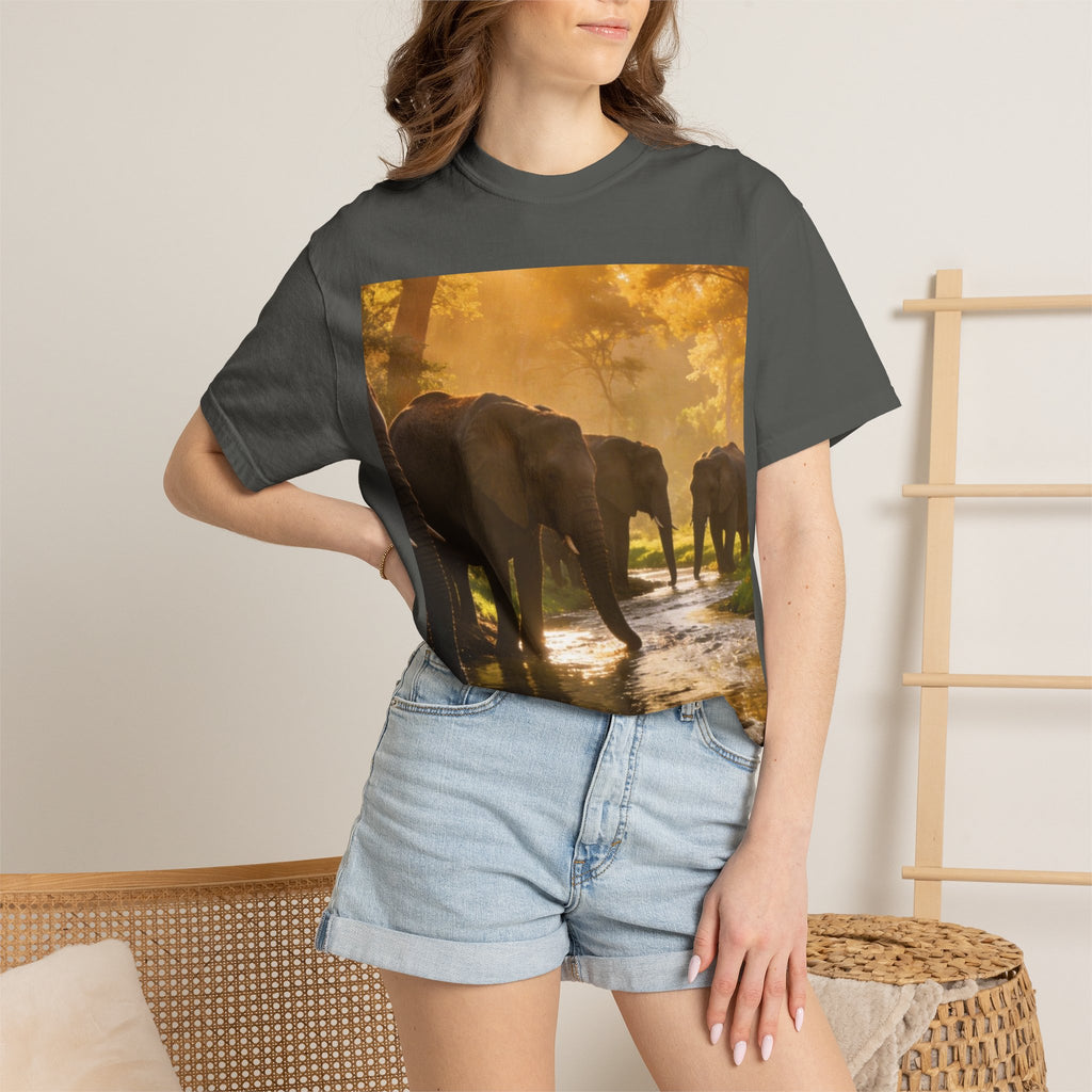 Afrocentric Graphic T-Shirt — Minimal Text Tee Celebrating African Heritage