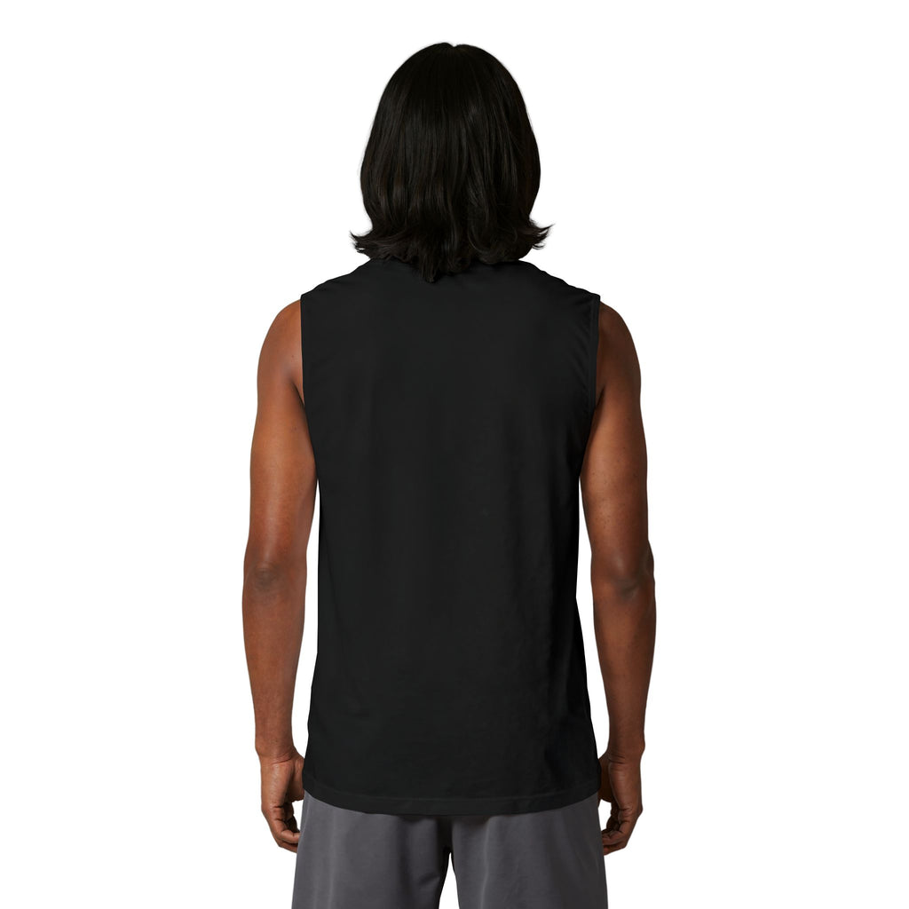 Jesus Radiant Crew Muscle Tank — Christian Faith Graphic Tank Top