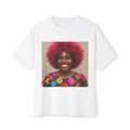 Afrocentric Unisex Oversized Boxy T-Shirt – African Print Streetwear