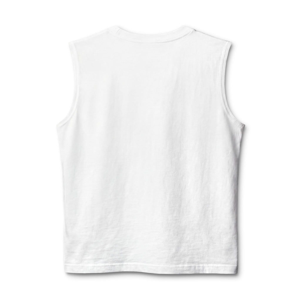 Jesus Radiant Crew Muscle Tank — Christian Faith Graphic Tank Top