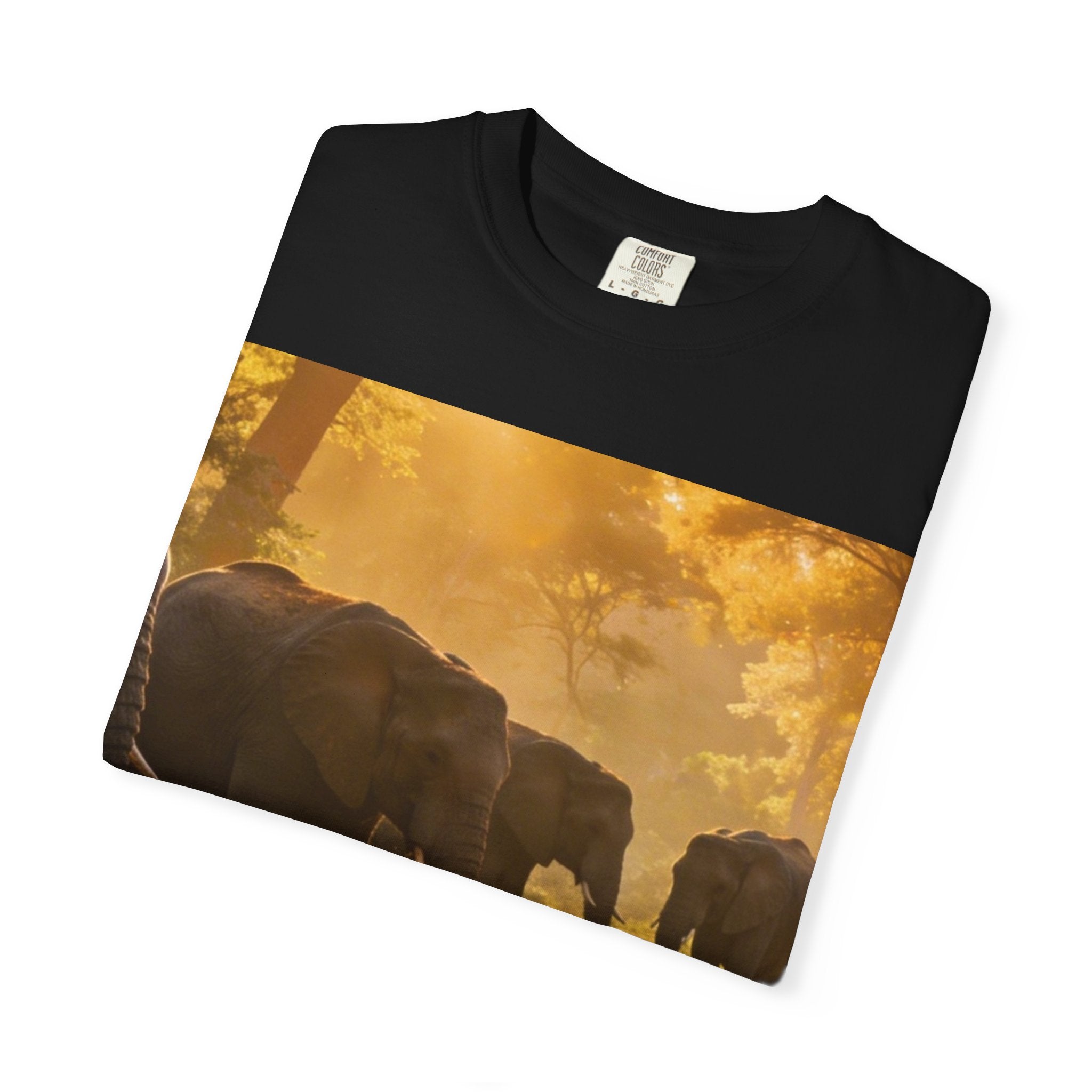 Afrocentric Graphic T-Shirt — Minimal Text Tee Celebrating African Heritage
