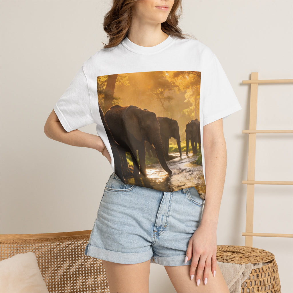 Afrocentric Graphic T-Shirt — Minimal Text Tee Celebrating African Heritage