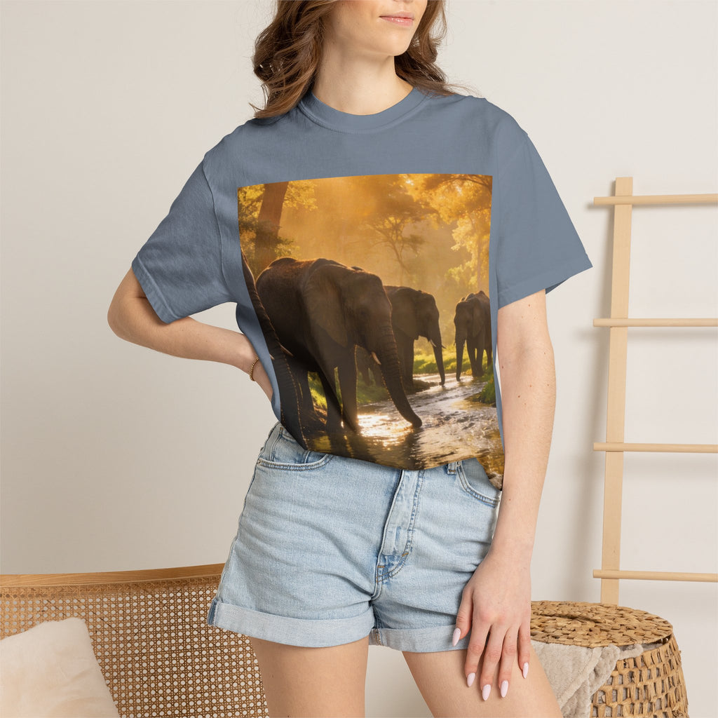 Afrocentric Graphic T-Shirt — Minimal Text Tee Celebrating African Heritage