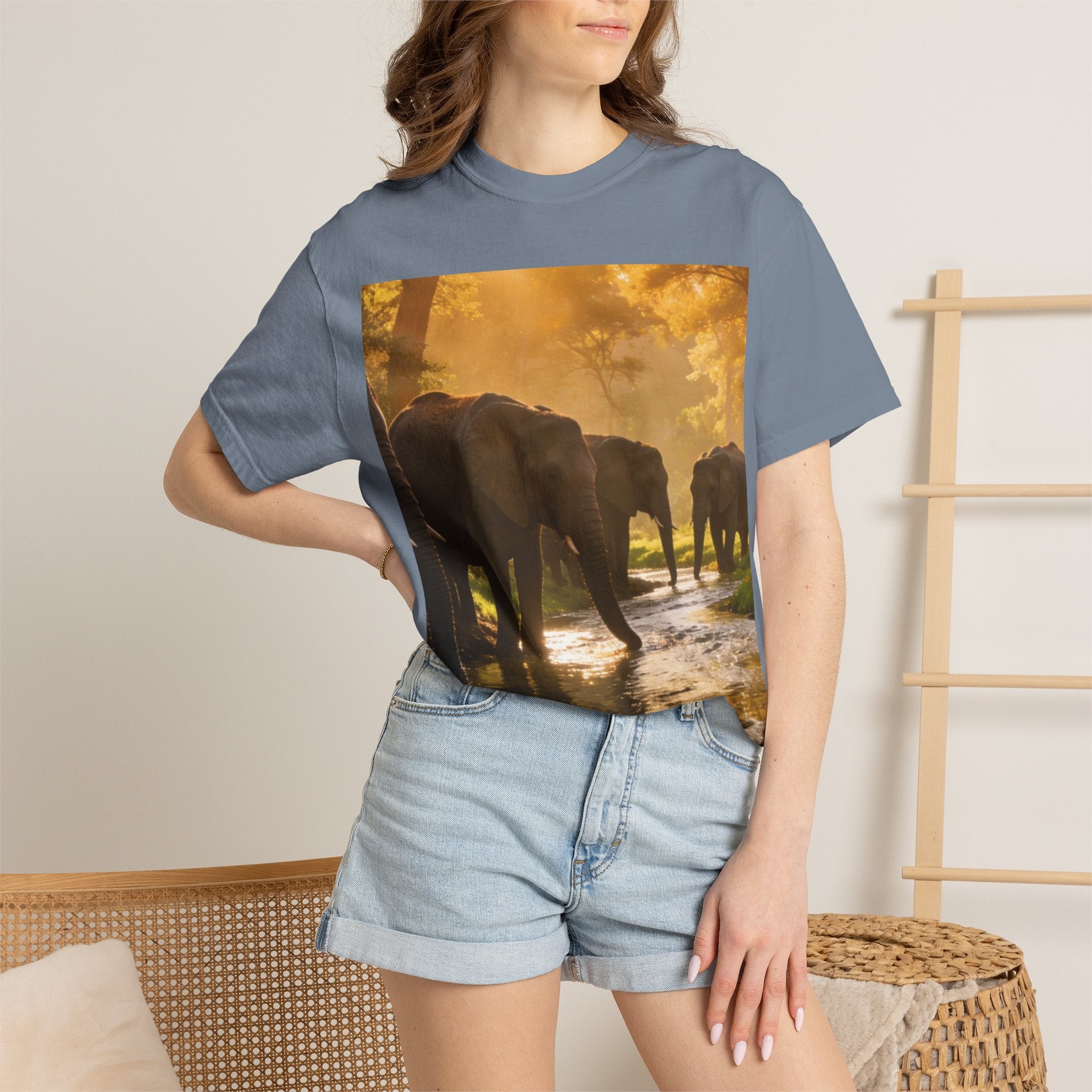 Afrocentric Graphic T-Shirt — Minimal Text Tee Celebrating African Heritage