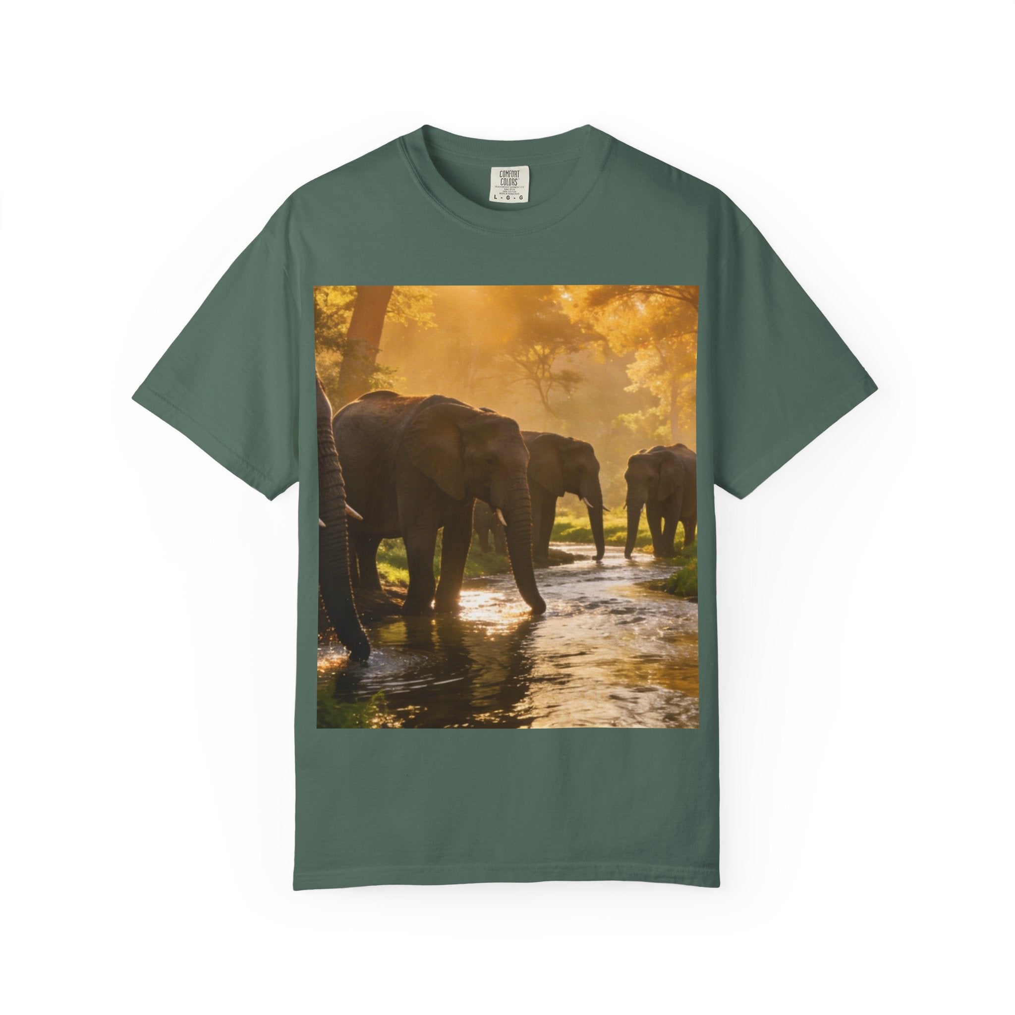 Afrocentric Graphic T-Shirt — Minimal Text Tee Celebrating African Heritage