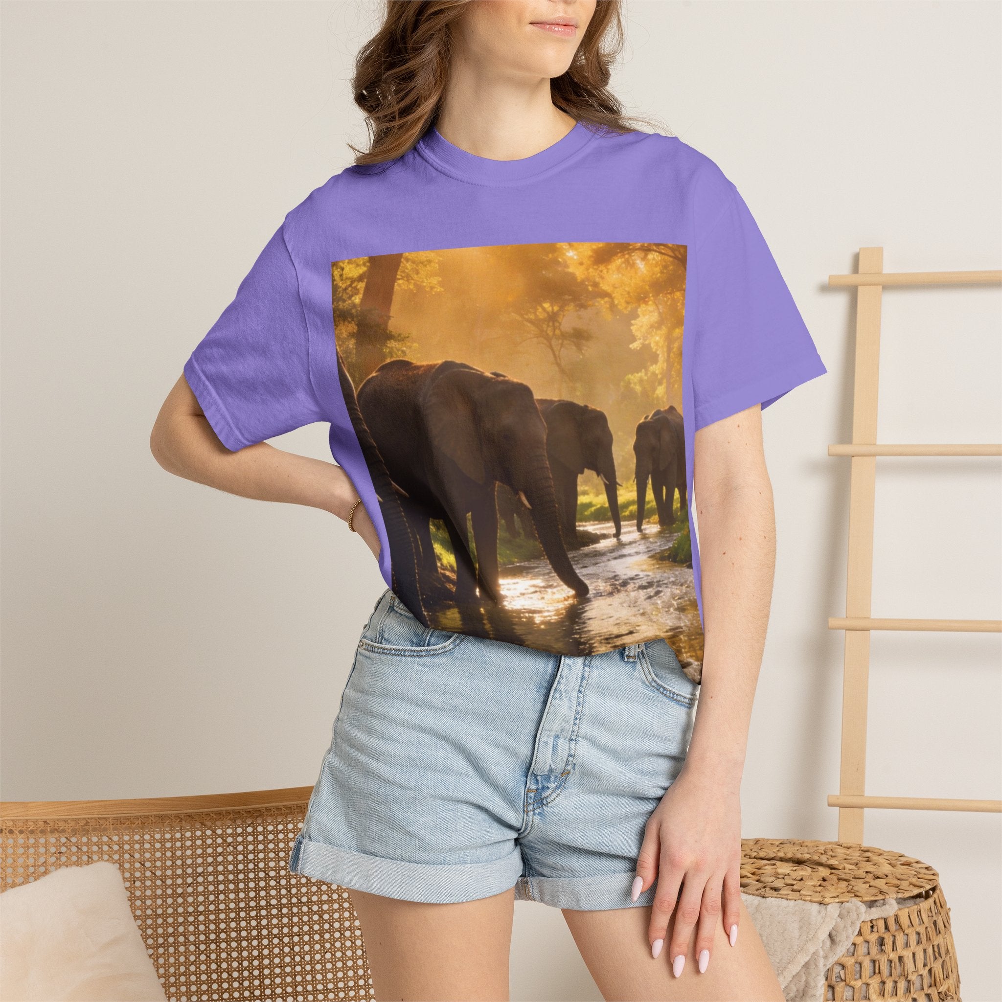 Afrocentric Graphic T-Shirt — Minimal Text Tee Celebrating African Heritage