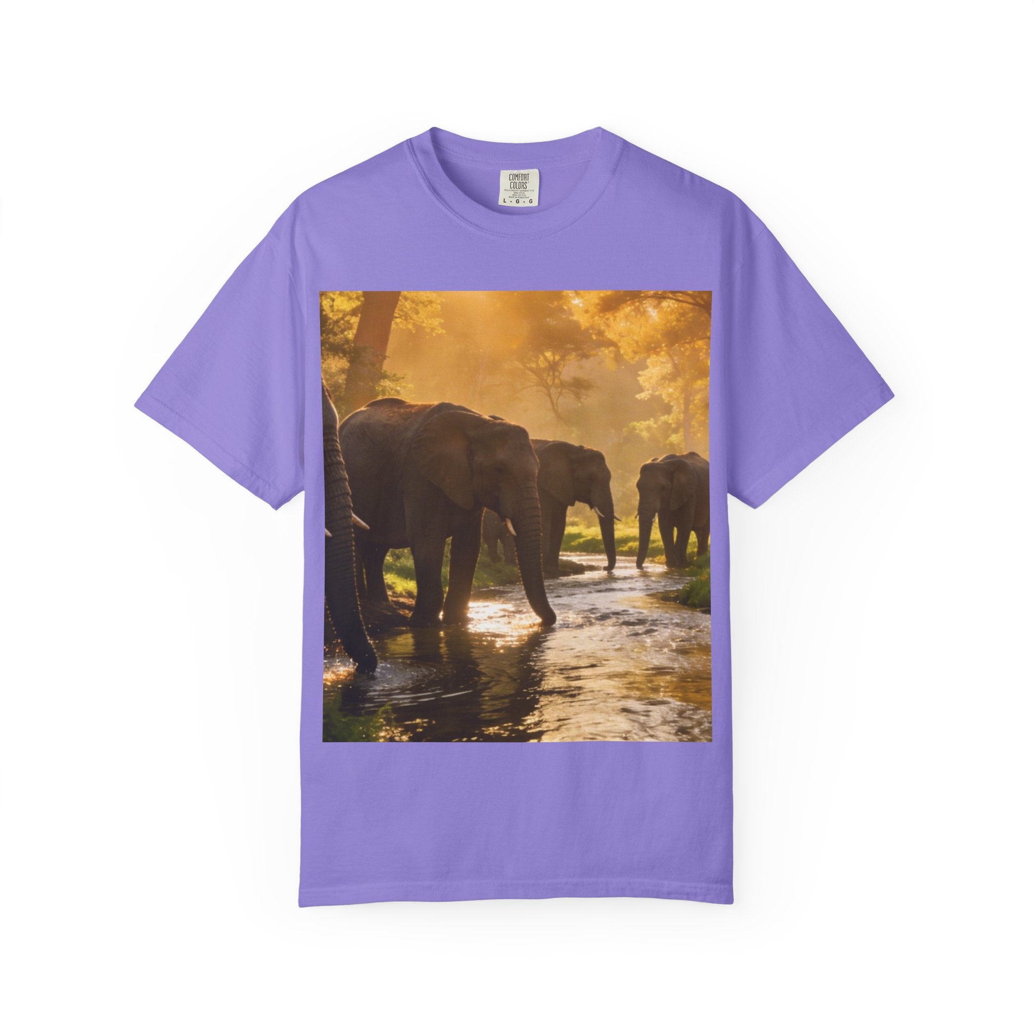 Afrocentric Graphic T-Shirt — Minimal Text Tee Celebrating African Heritage