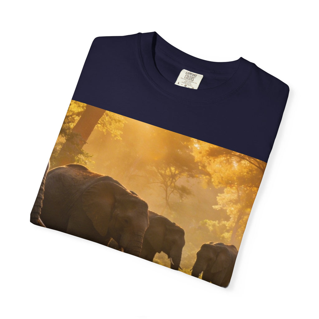 Afrocentric Graphic T-Shirt — Minimal Text Tee Celebrating African Heritage