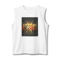 Jesus Radiant Crew Muscle Tank — Christian Faith Graphic Tank Top