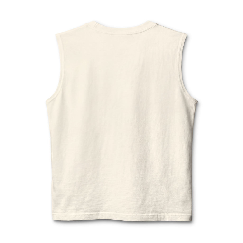 Jesus Radiant Crew Muscle Tank — Christian Faith Graphic Tank Top