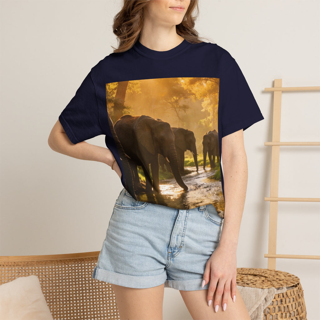 Afrocentric Graphic T-Shirt — Minimal Text Tee Celebrating African Heritage