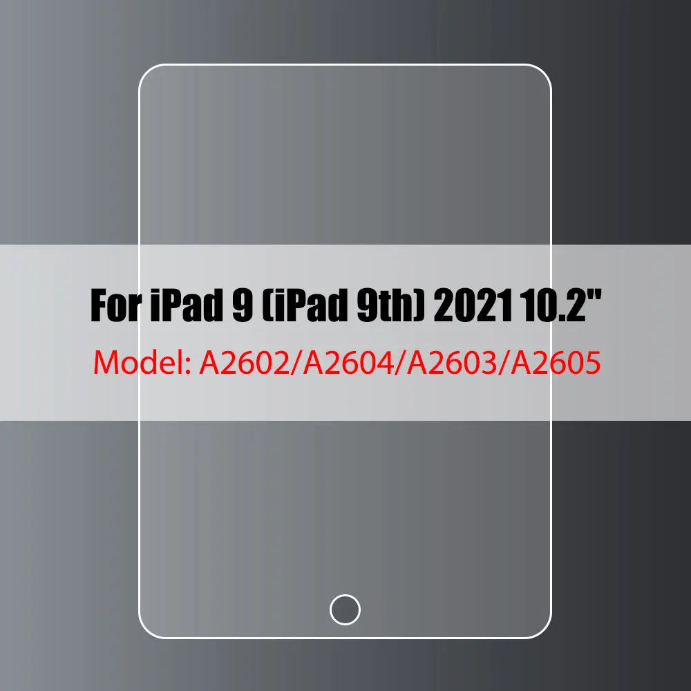 iPad Tempered Glass Screen Protector | 9H Hardness | Multi-Model To iPad 9th 10.2 China Mainland | Afrocentric