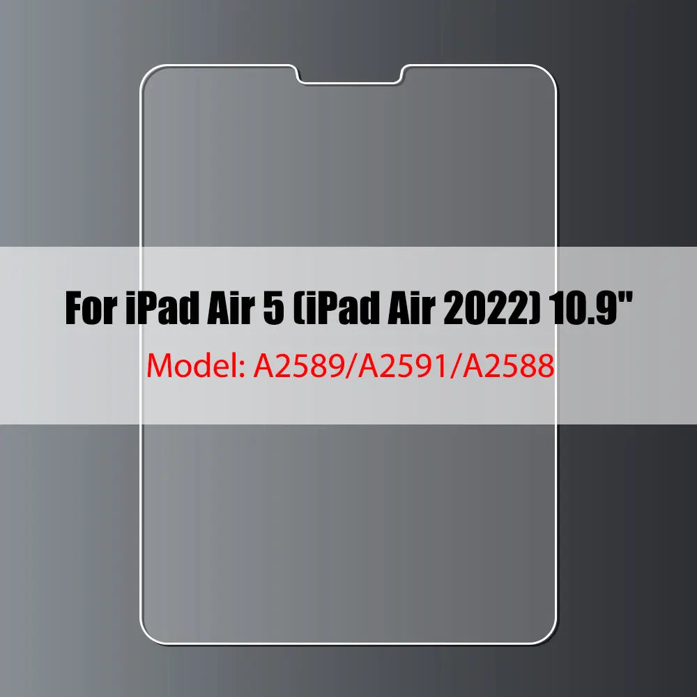 iPad Tempered Glass Screen Protector | 9H Hardness | Multi-Model To iPad Air 5 10.9 China Mainland | Afrocentric