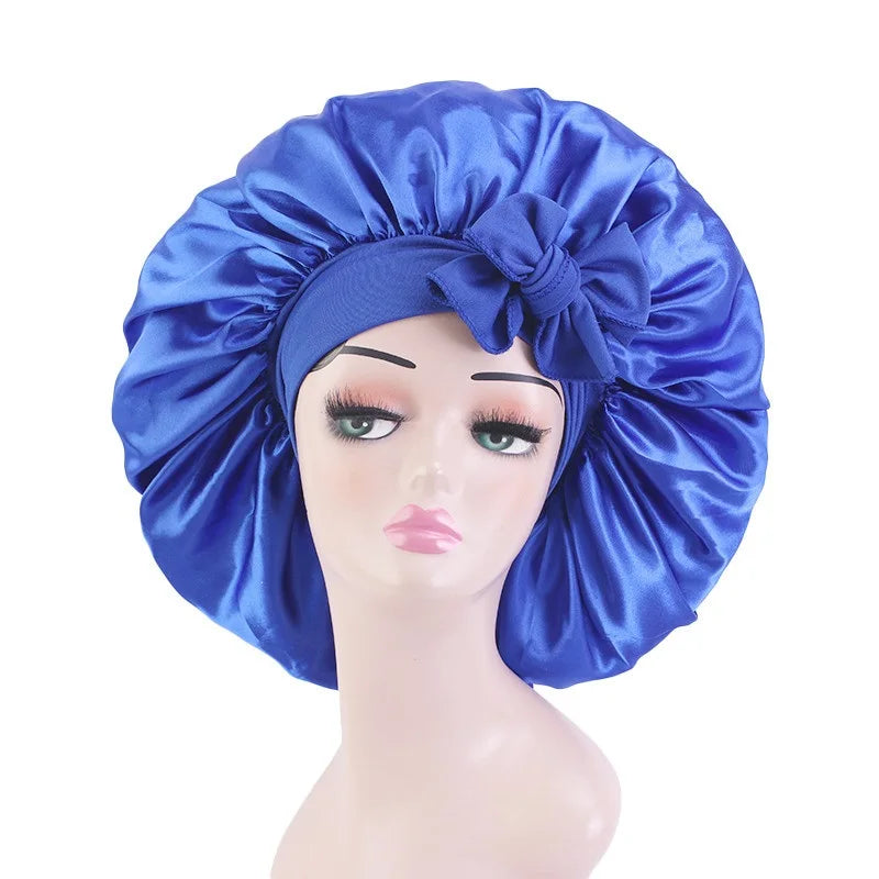 Ankara Print Satin Sleep Bonnet | Afrocentric