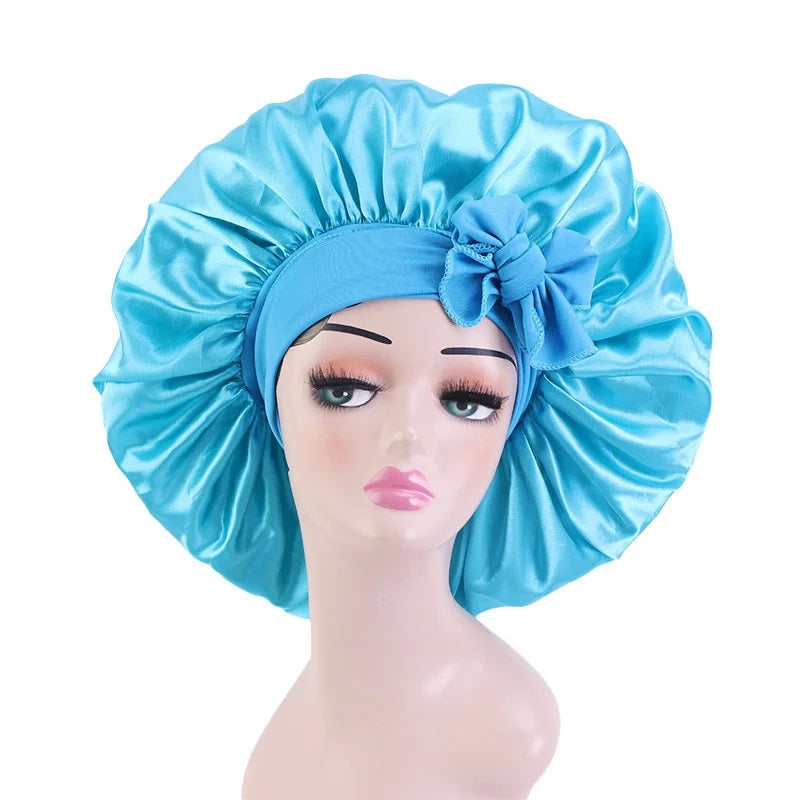 Ankara Print Satin Sleep Bonnet | Afrocentric