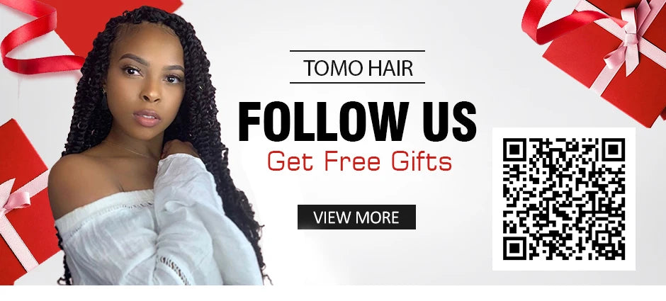TOMO Pre-Twisted Passion Twist Hair | Pre-Looped Crochet Braids 12", 18" & 24" | Afrocentric