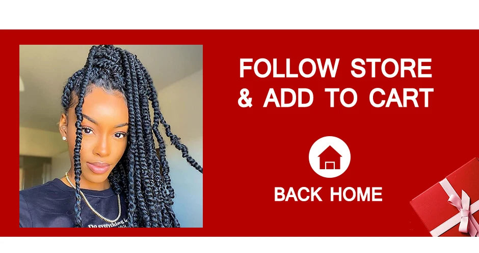 TOMO Pre-Twisted Passion Twist Hair | Pre-Looped Crochet Braids 12", 18" & 24" | Afrocentric