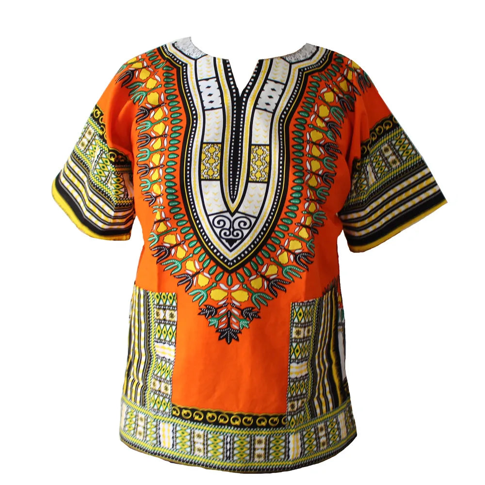 African Dashiki Print Dress | Afrocentric