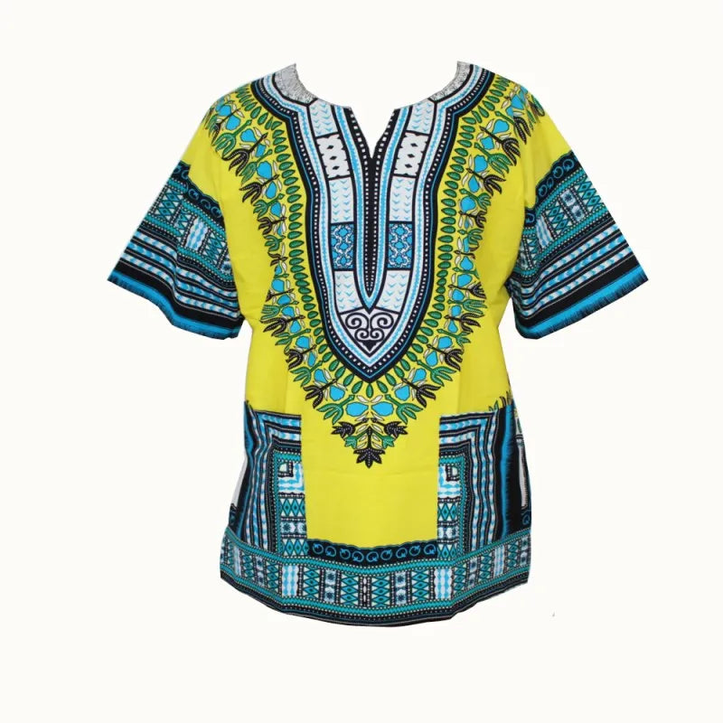 African Dashiki Print Dress | Afrocentric