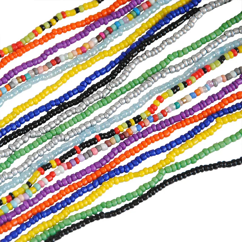 African Belly Bead Waist Chain Set | Afrocentric