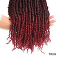 TOMO Pre-Twisted Passion Twist Hair | Pre-Looped Crochet Braids 12", 18" & 24" 12 Roots Tbug China Mainland | Afrocentric