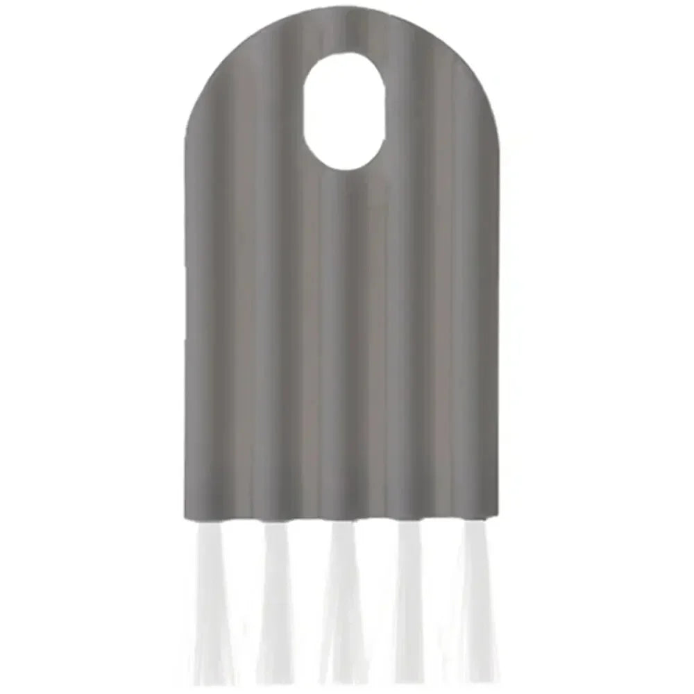 Multifunctional Flexible Gap Brush, Multi-Function Computer Cleaning Brush,Soft Brush Keyboard Cleaner, Household Cleaning Tool Gray | Afrocentric