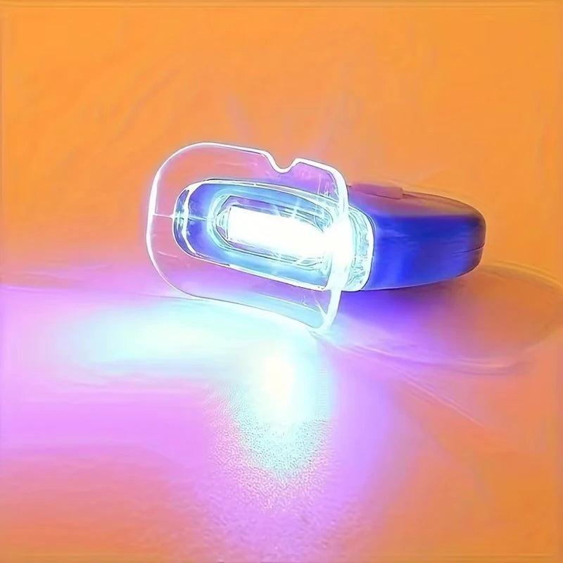 LED Teeth Whitening Device | Blue Light UV Whitening Mouthpiece for Brighter Teeth | Afrocentric