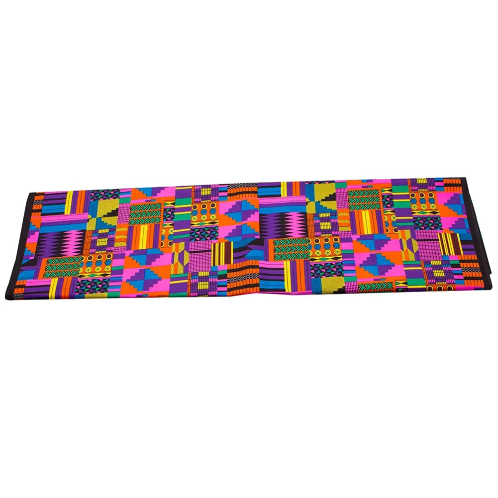 Ankara Prints African Dress Africa Prints Dimensions Handsewing Textile Veritable Wax Fan Pattern Vibrant Ankara Prints | Afrocentric