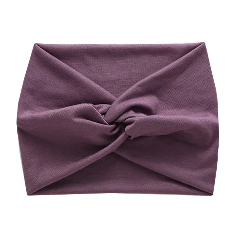 Wide Sports Headband | Elastic Yoga & Workout Hair Band for Women 18 | Afrocentric
