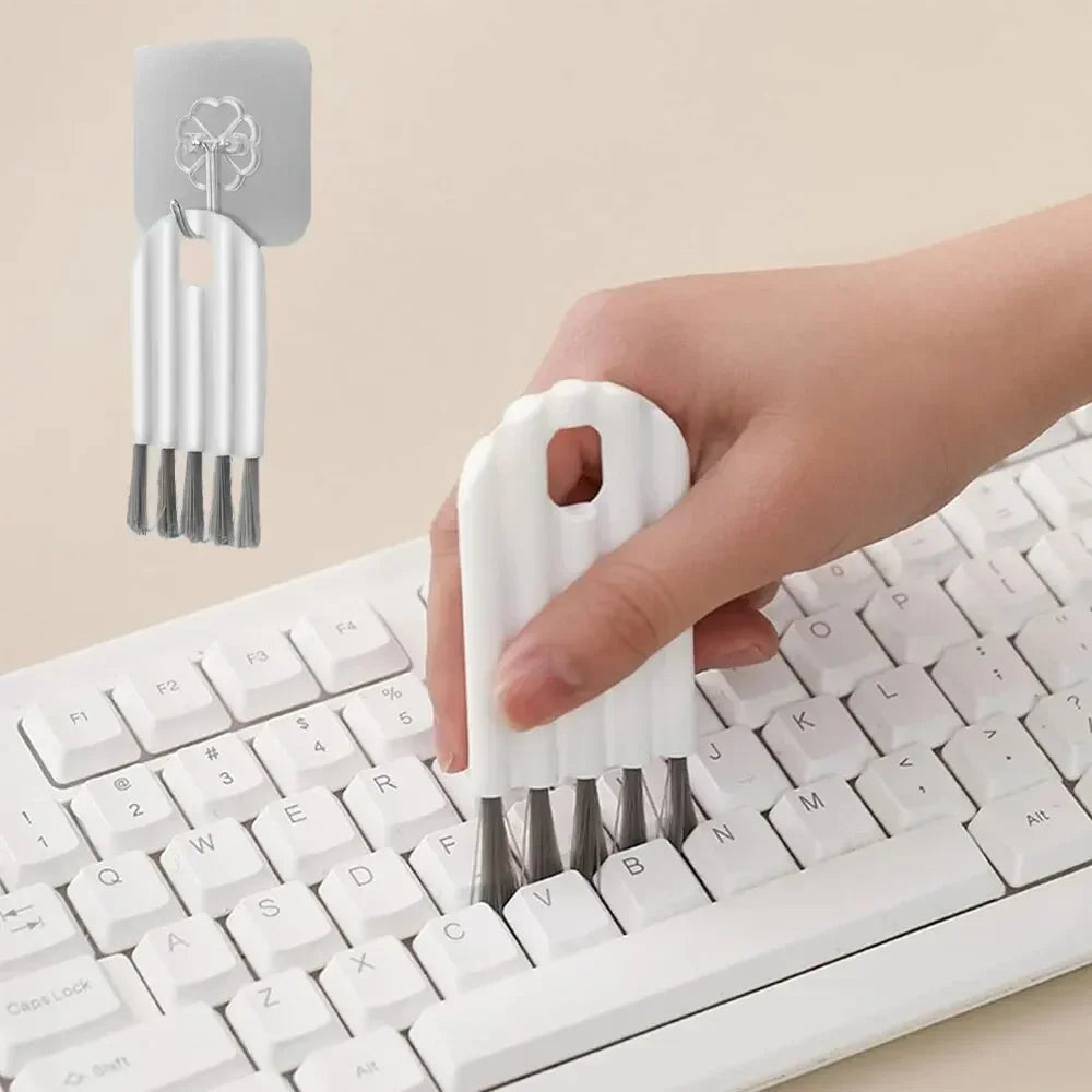Multifunctional Flexible Gap Brush, Multi-Function Computer Cleaning Brush,Soft Brush Keyboard Cleaner, Household Cleaning Tool | Afrocentric