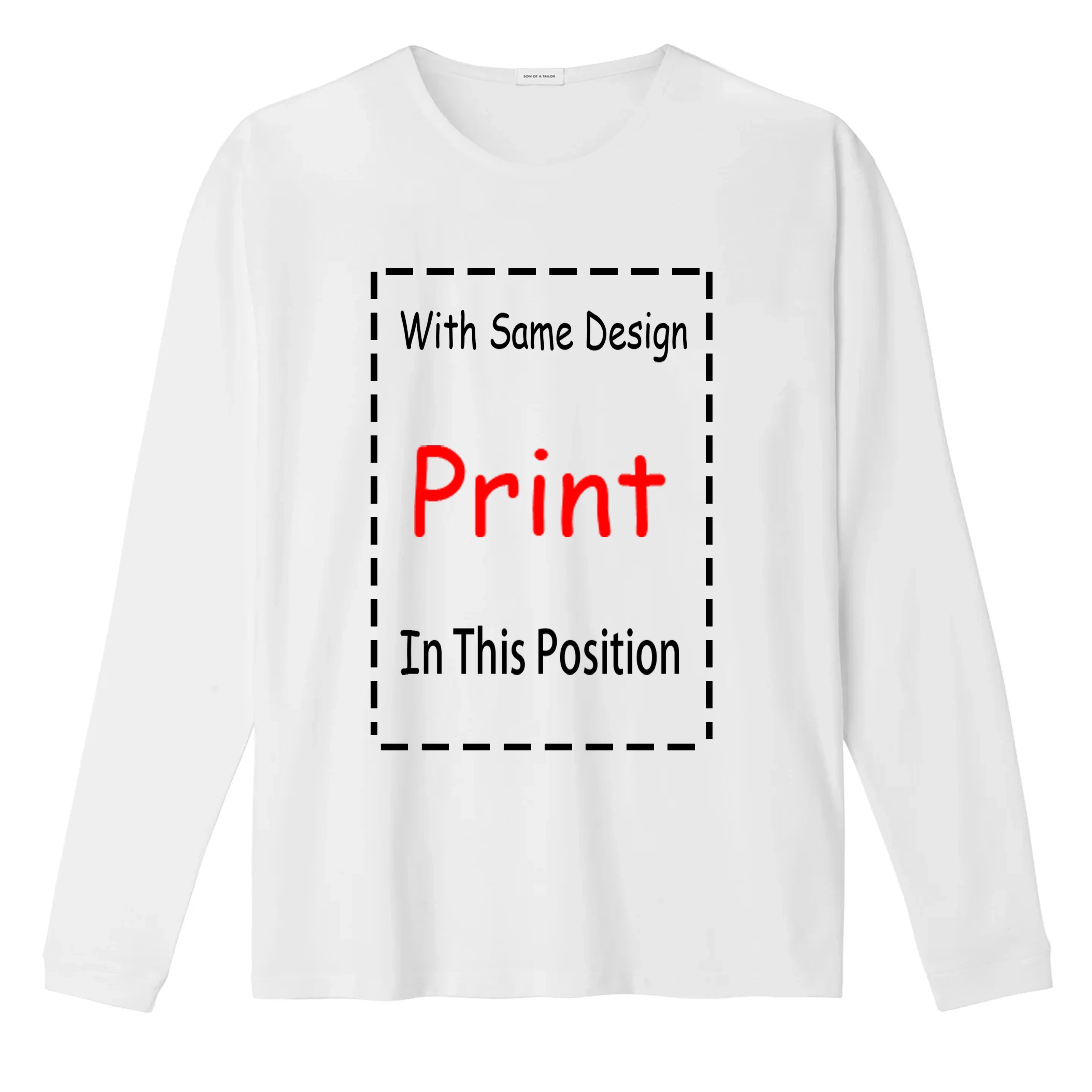 Boys African Kente Print King T-Shirt white long sleeves | Afrocentric