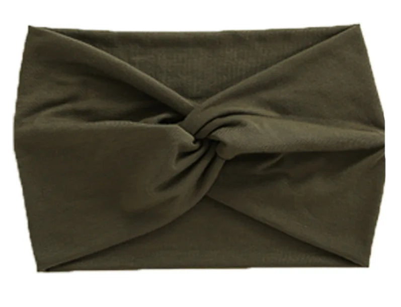 Wide Sports Headband | Elastic Yoga & Workout Hair Band for Women 13 | Afrocentric